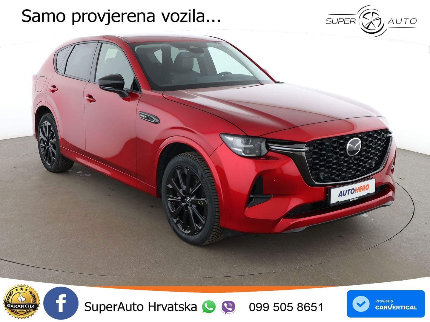 Mazda CX-60 2.5 e-Skyactiv (328 KS) AWD Automatic LED+GR SJED+ACC