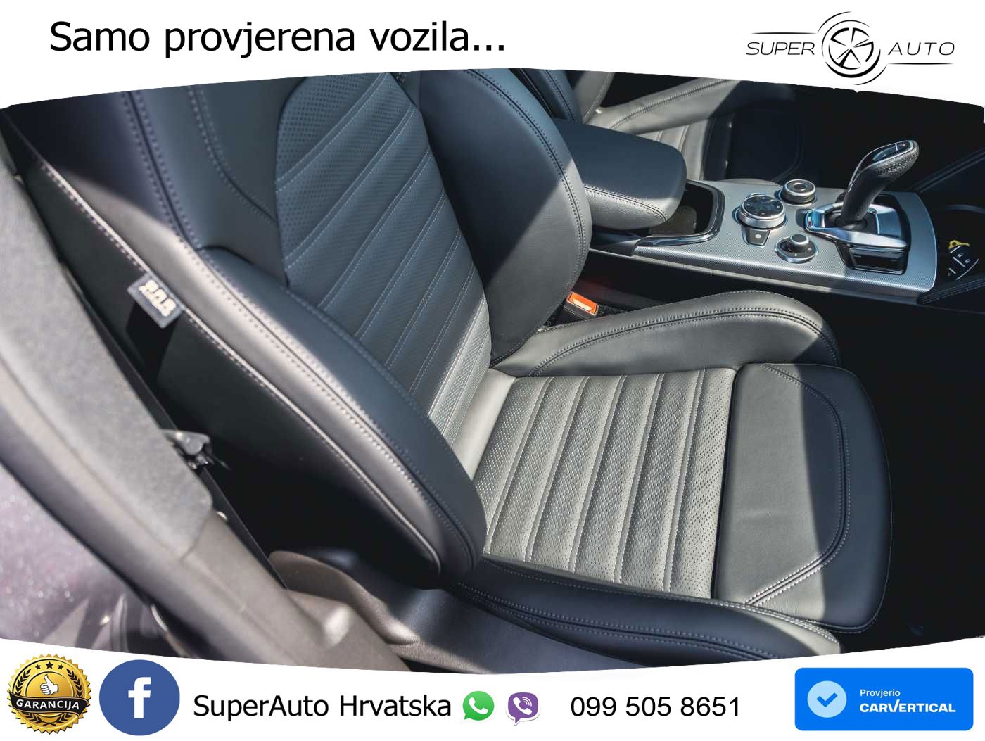 Alfa Romeo Stelvio 2.0 Turbo (280 KS) Q4 Automatic LED+GR SJED+ACC