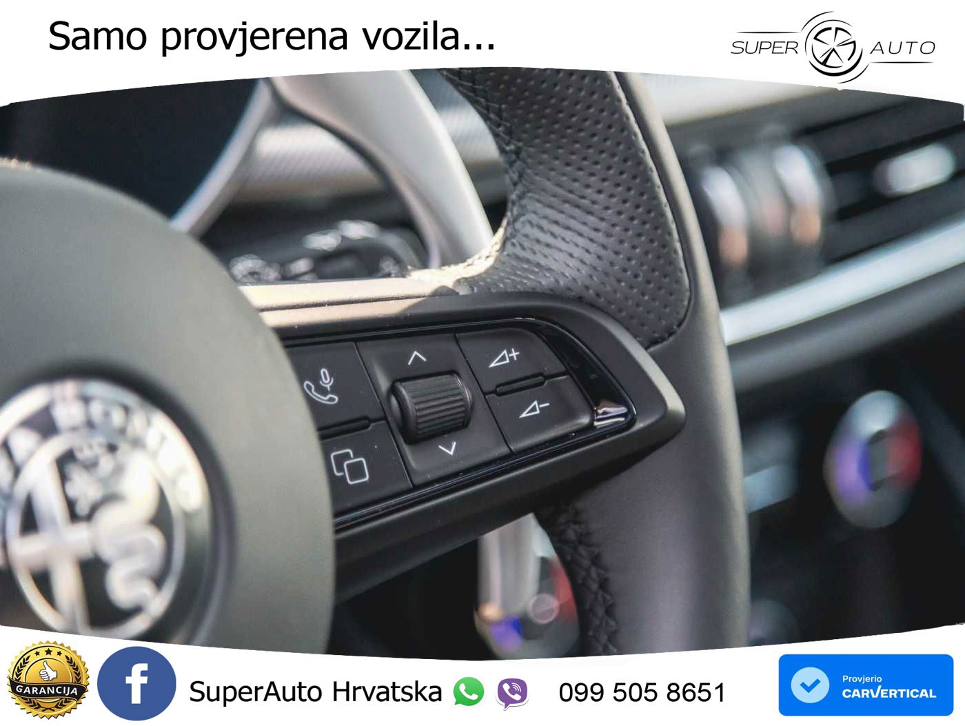 Alfa Romeo Stelvio 2.0 Turbo (280 KS) Q4 Automatic LED+GR SJED+ACC