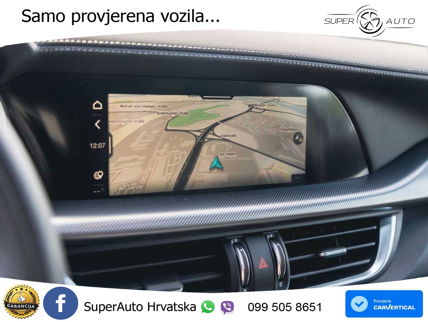 Alfa Romeo Stelvio 2.0 Turbo (280 KS) Q4 Automatic LED+GR SJED+ACC