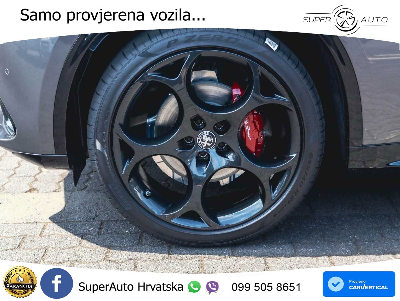 Alfa Romeo Stelvio 2.0 Turbo (280 KS) Q4 Automatic LED+GR SJED+ACC