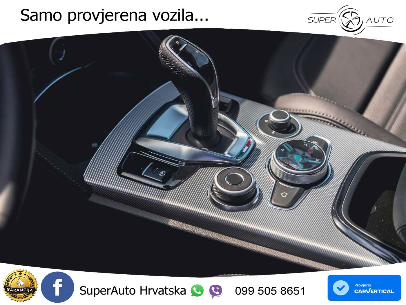 Alfa Romeo Stelvio 2.0 Turbo (280 KS) Q4 Automatic LED+GR SJED+ACC