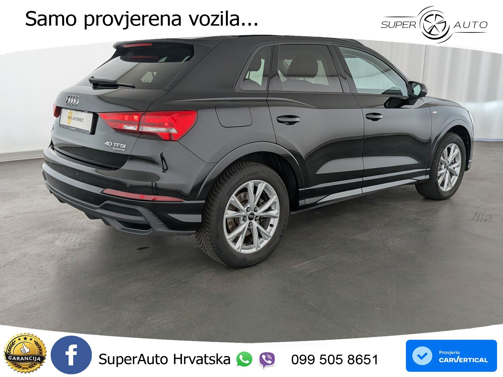 Audi Q3 40 TFSI (190 KS) quattro S tronic S line