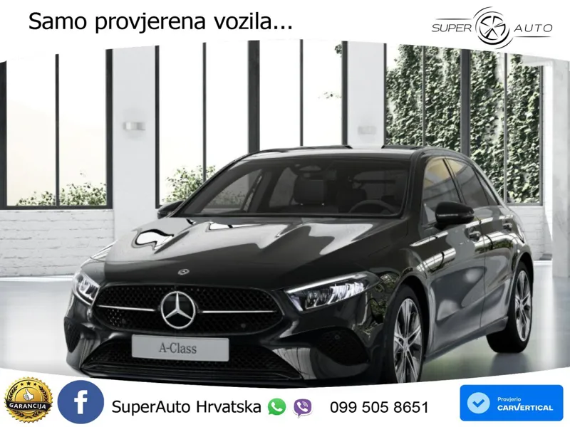 Mercedes-Benz A 180d 8G-DCT LED+GR SJED+ACC