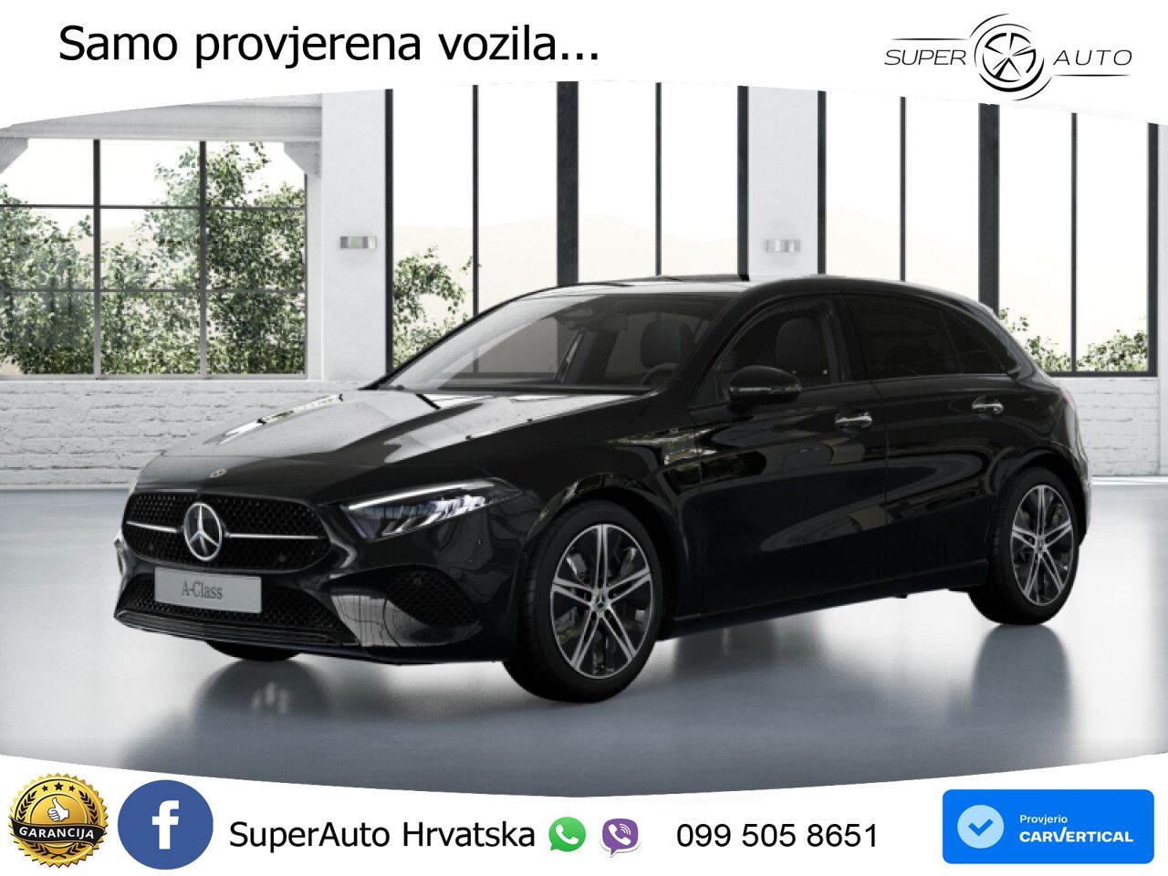 Mercedes-Benz A 180d 8G-DCT LED+GR SJED+ACC