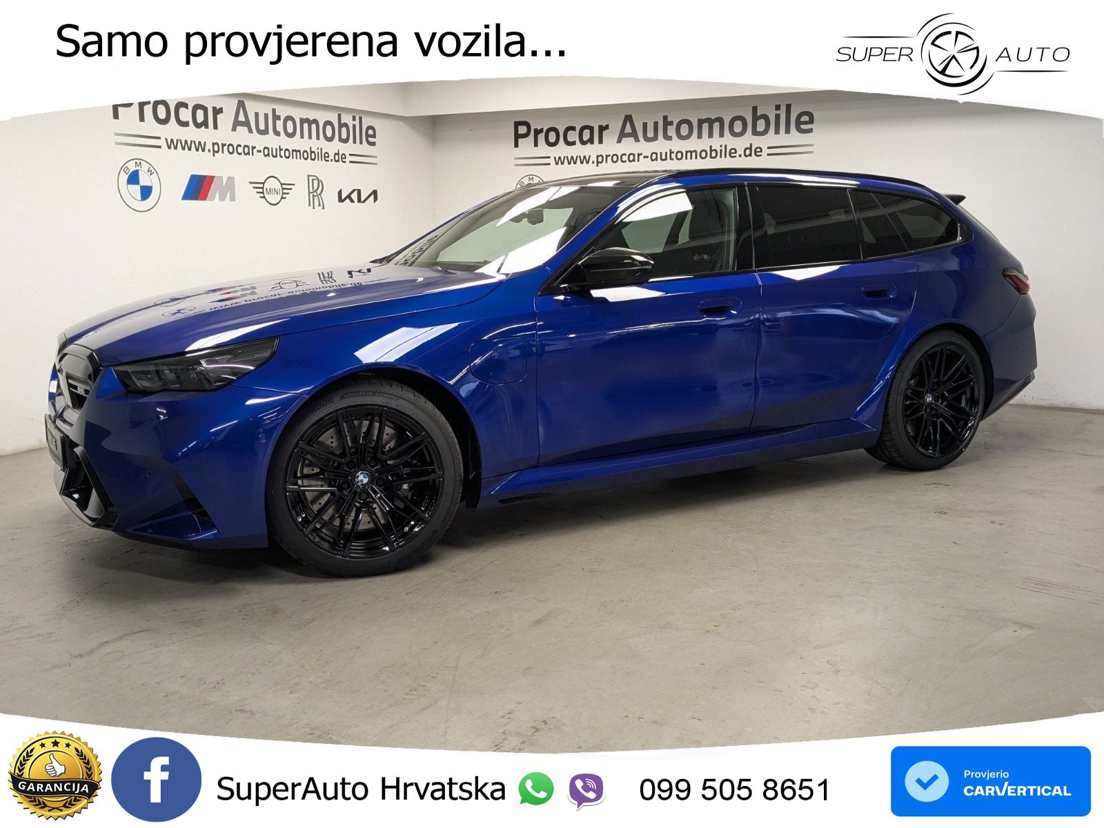 BMW M5 Touring 4.4 V8 (727 KS) xDrive Steptronic LED+GR SJED+ACC