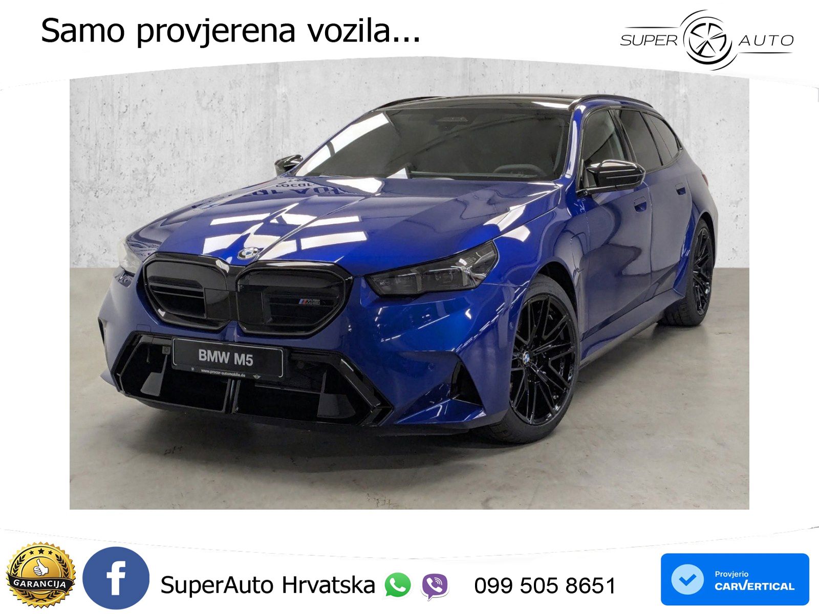 BMW M5 Touring 4.4 V8 (727 KS) xDrive Steptronic LED+GR SJED+ACC