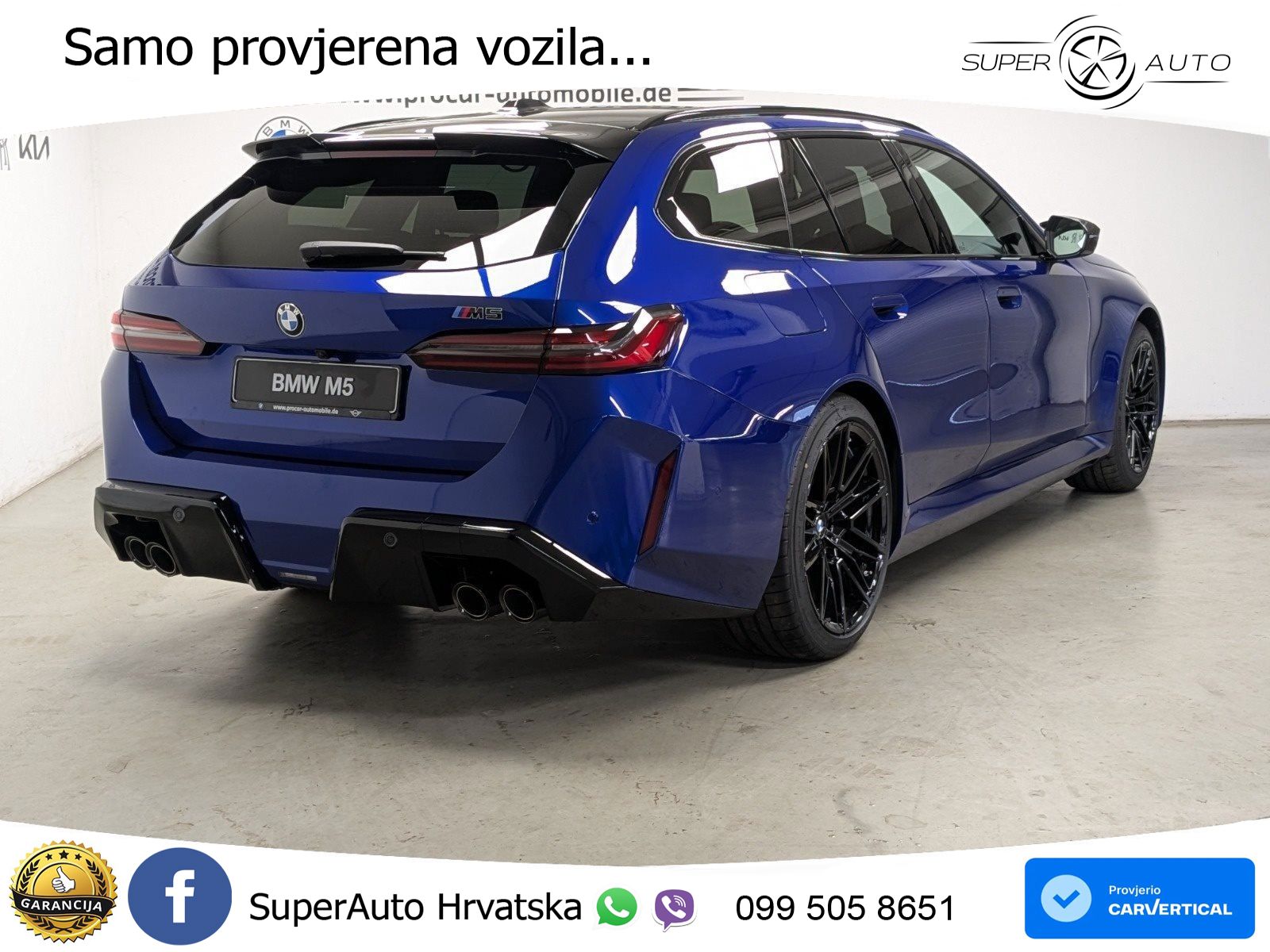 BMW M5 Touring 4.4 V8 (727 KS) xDrive Steptronic LED+GR SJED+ACC