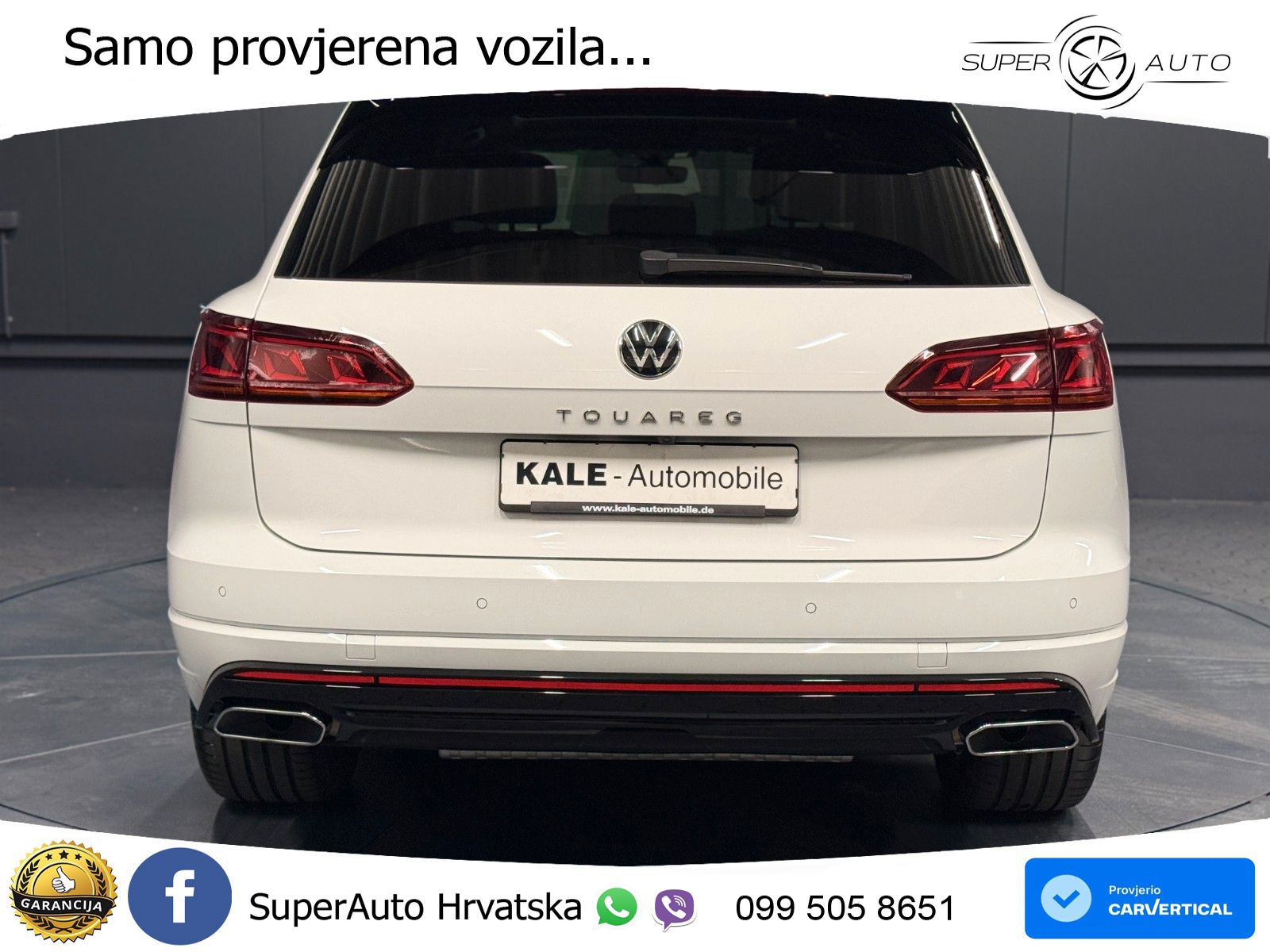 Volkswagen Touareg 3.0 V6 TDI (286 KS) 4MOTION Tiptronic R-Line MATRIX+GR SJED+KAM