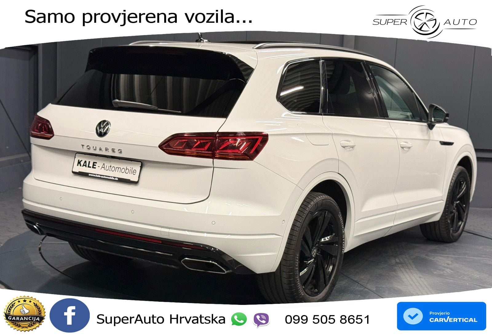 Volkswagen Touareg 3.0 V6 TDI (286 KS) 4MOTION Tiptronic R-Line MATRIX+GR SJED+KAM