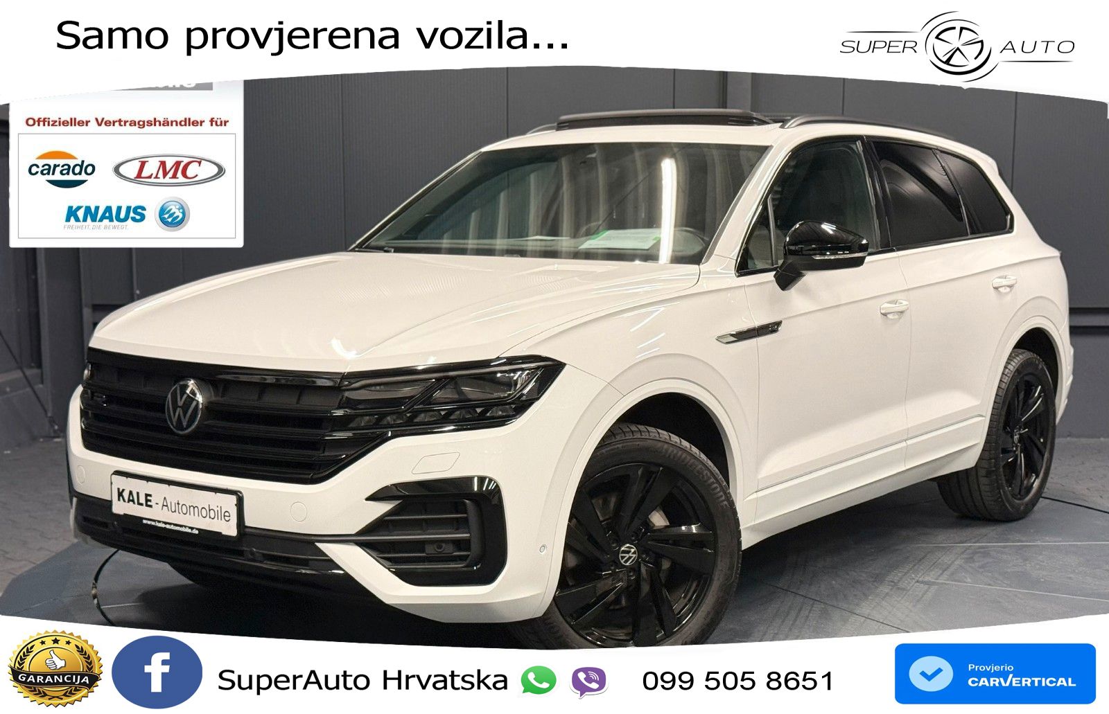 Volkswagen Touareg 3.0 V6 TDI (286 KS) 4MOTION Tiptronic R-Line MATRIX+GR SJED+KAM