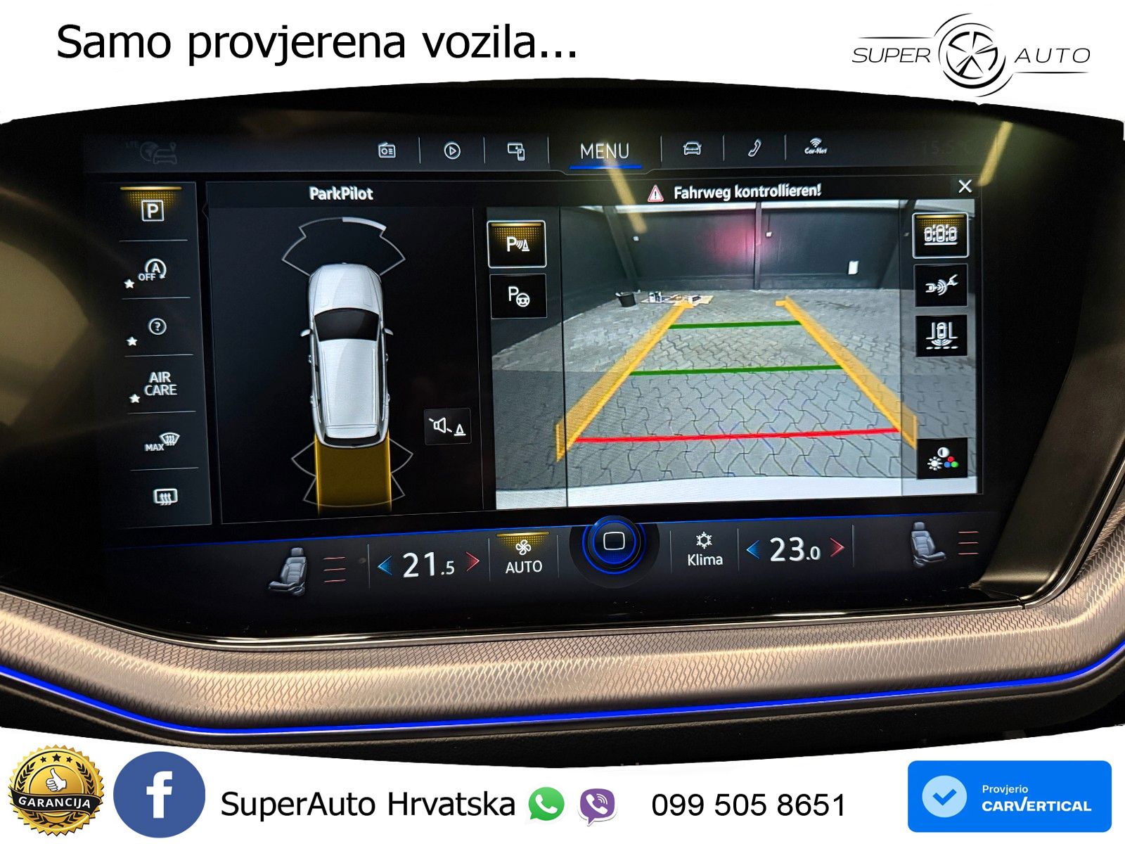 Volkswagen Touareg 3.0 V6 TDI (286 KS) 4MOTION Tiptronic R-Line MATRIX+GR SJED+KAM