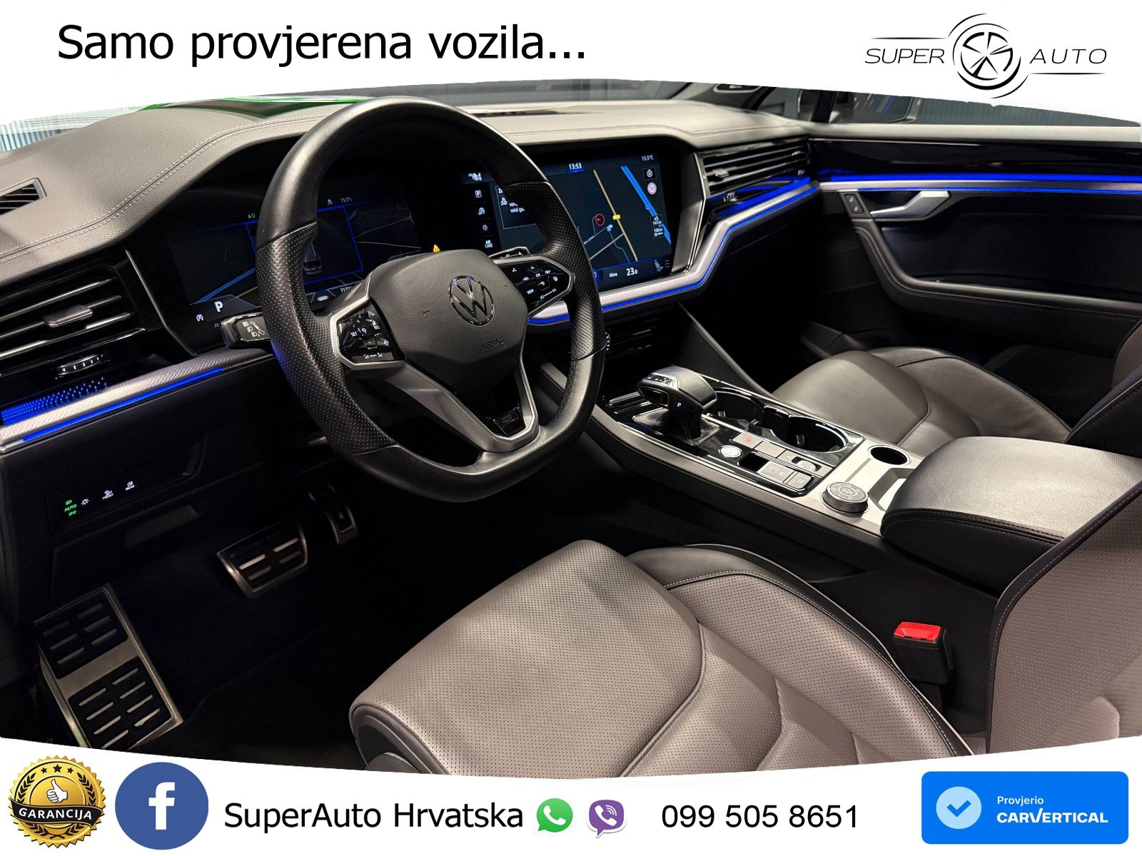 Volkswagen Touareg 3.0 V6 TDI (286 KS) 4MOTION Tiptronic R-Line MATRIX+GR SJED+KAM