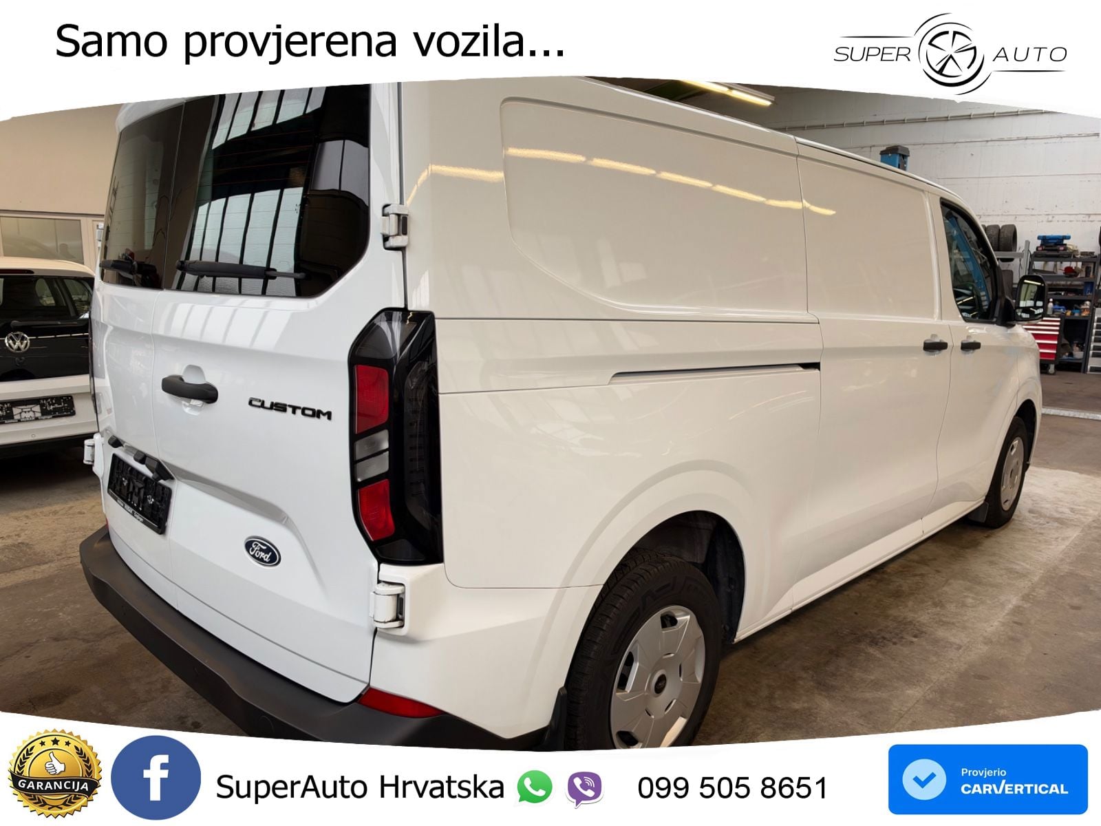 Ford Transit Custom Kasten 300 L2 Trend LED RFK PDC 170 KS