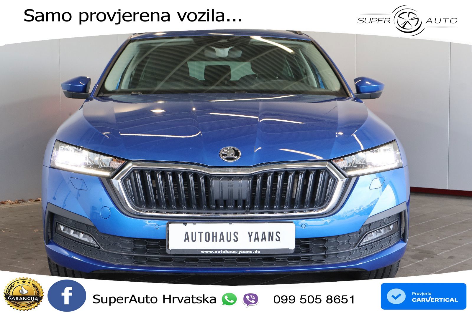 Škoda Octavia Combi 2.0 TDI (150 KS) DSG LED+GR SJED+ACC