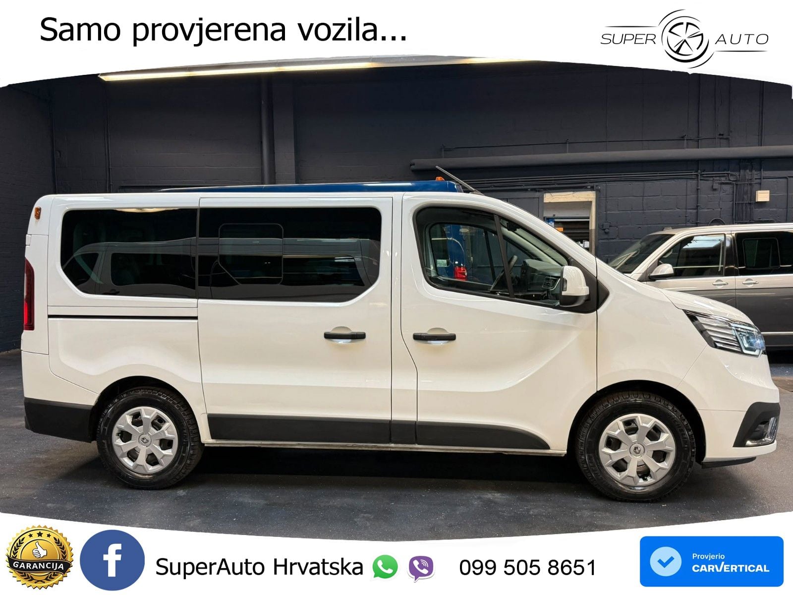 Renault Trafic Kombi L1H1 Life Style 8 Sitze AC LED PDC 110 KS