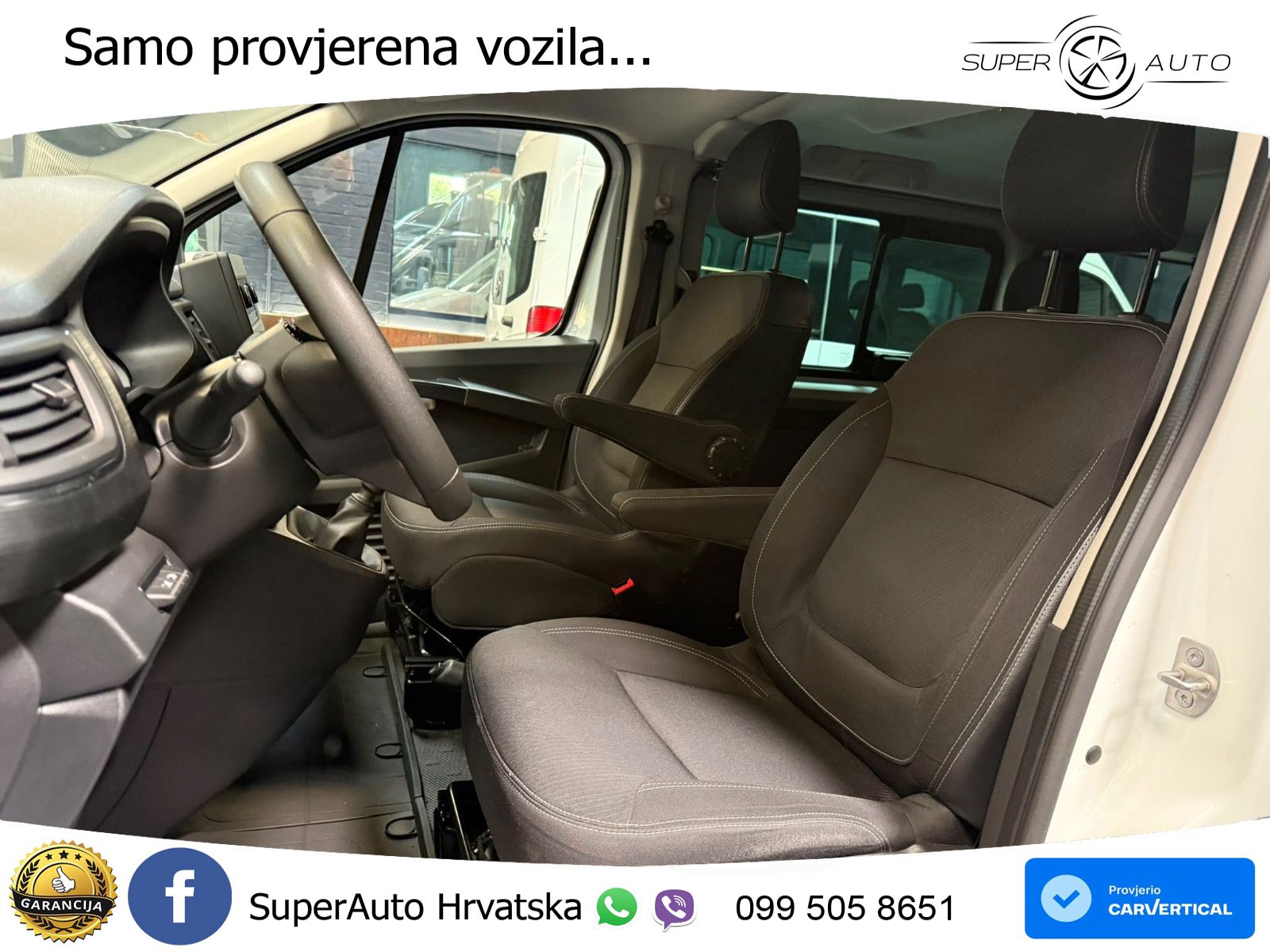 Renault Trafic Kombi L1H1 Life Style 8 Sitze AC LED PDC 110 KS