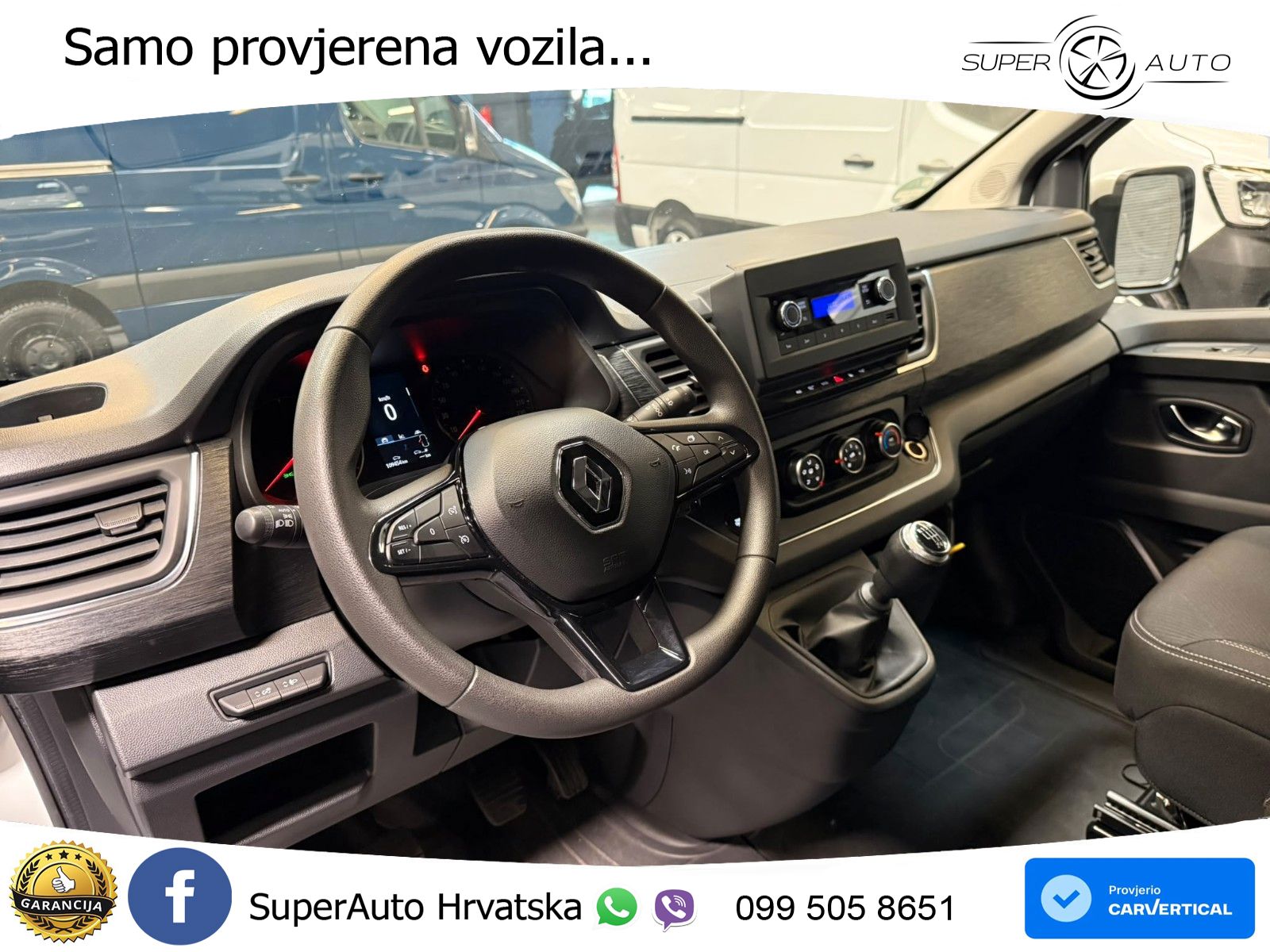 Renault Trafic Kombi L1H1 Life Style 8 Sitze AC LED PDC 110 KS