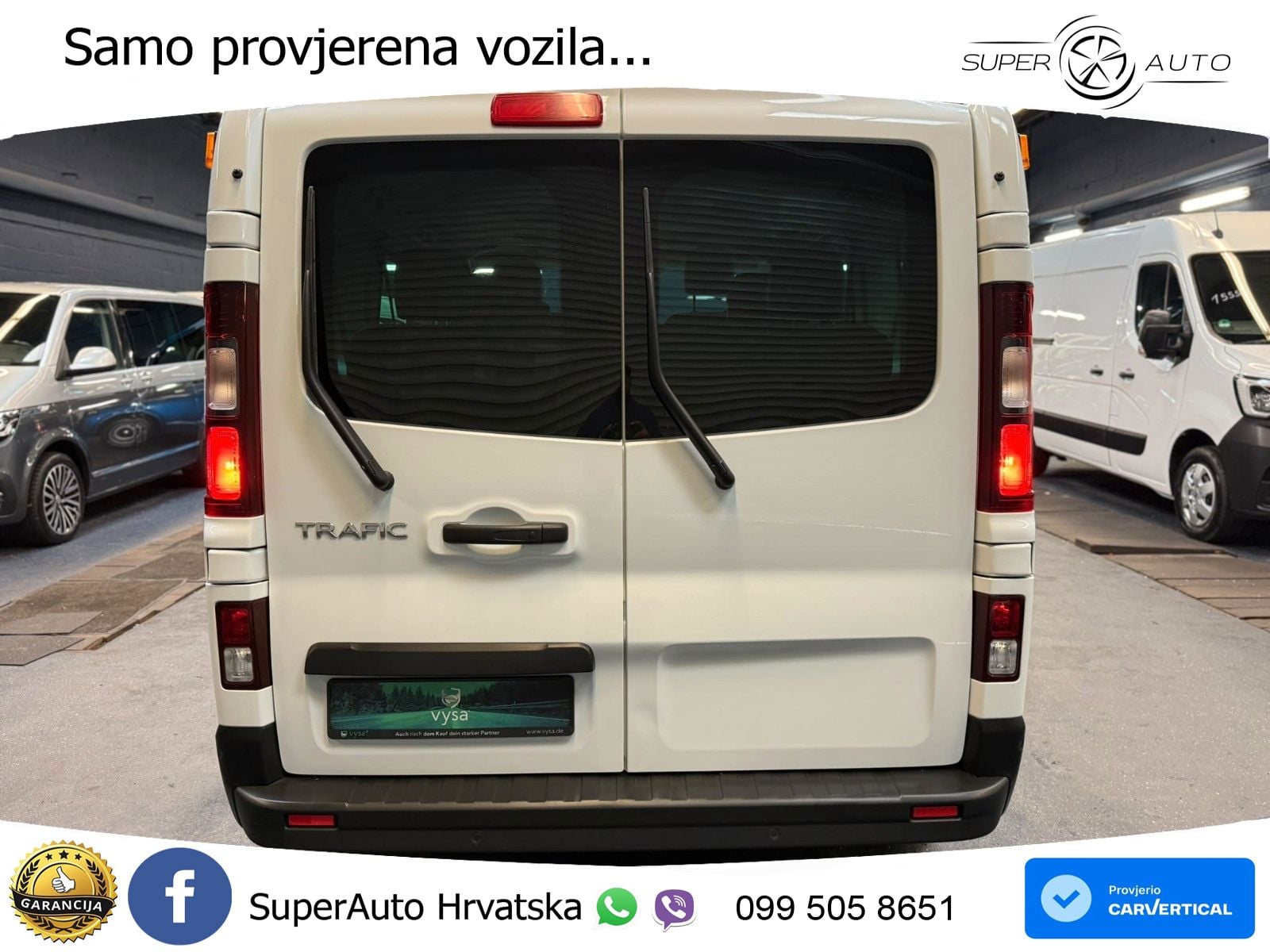 Renault Trafic Kombi L1H1 Life Style 8 Sitze AC LED PDC 110 KS