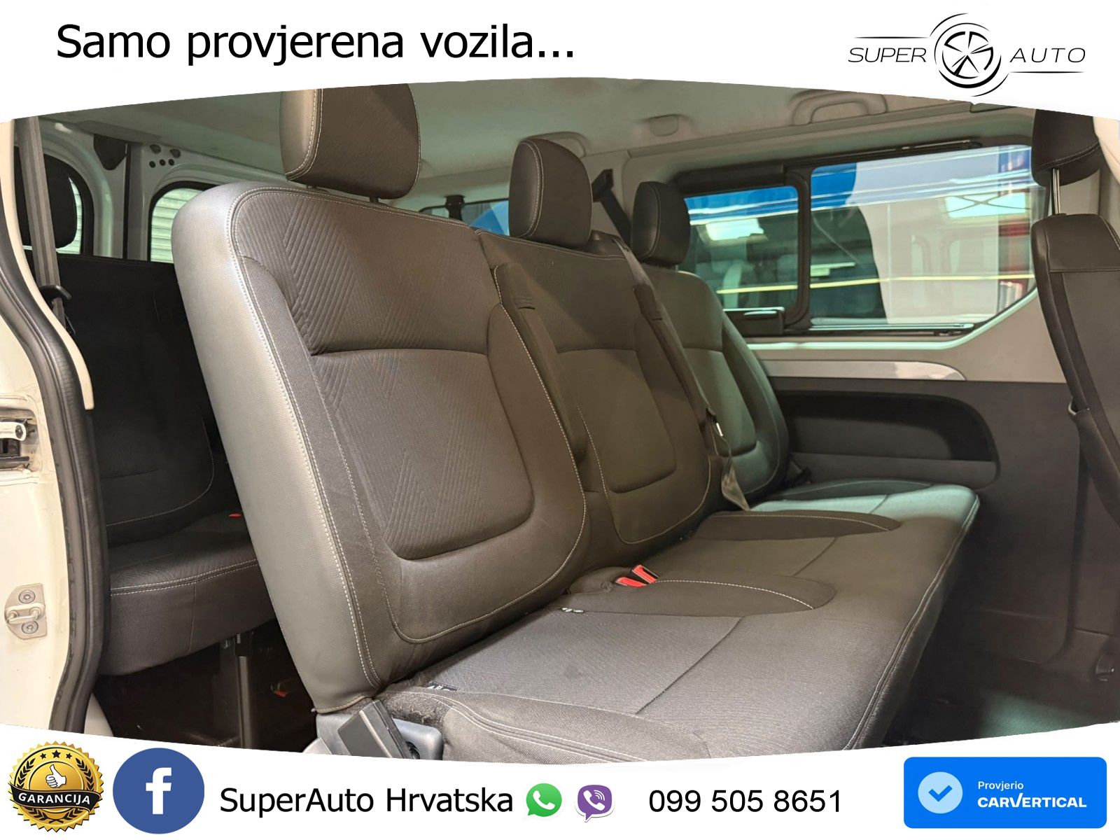 Renault Trafic Kombi L1H1 Life Style 8 Sitze AC LED PDC 110 KS