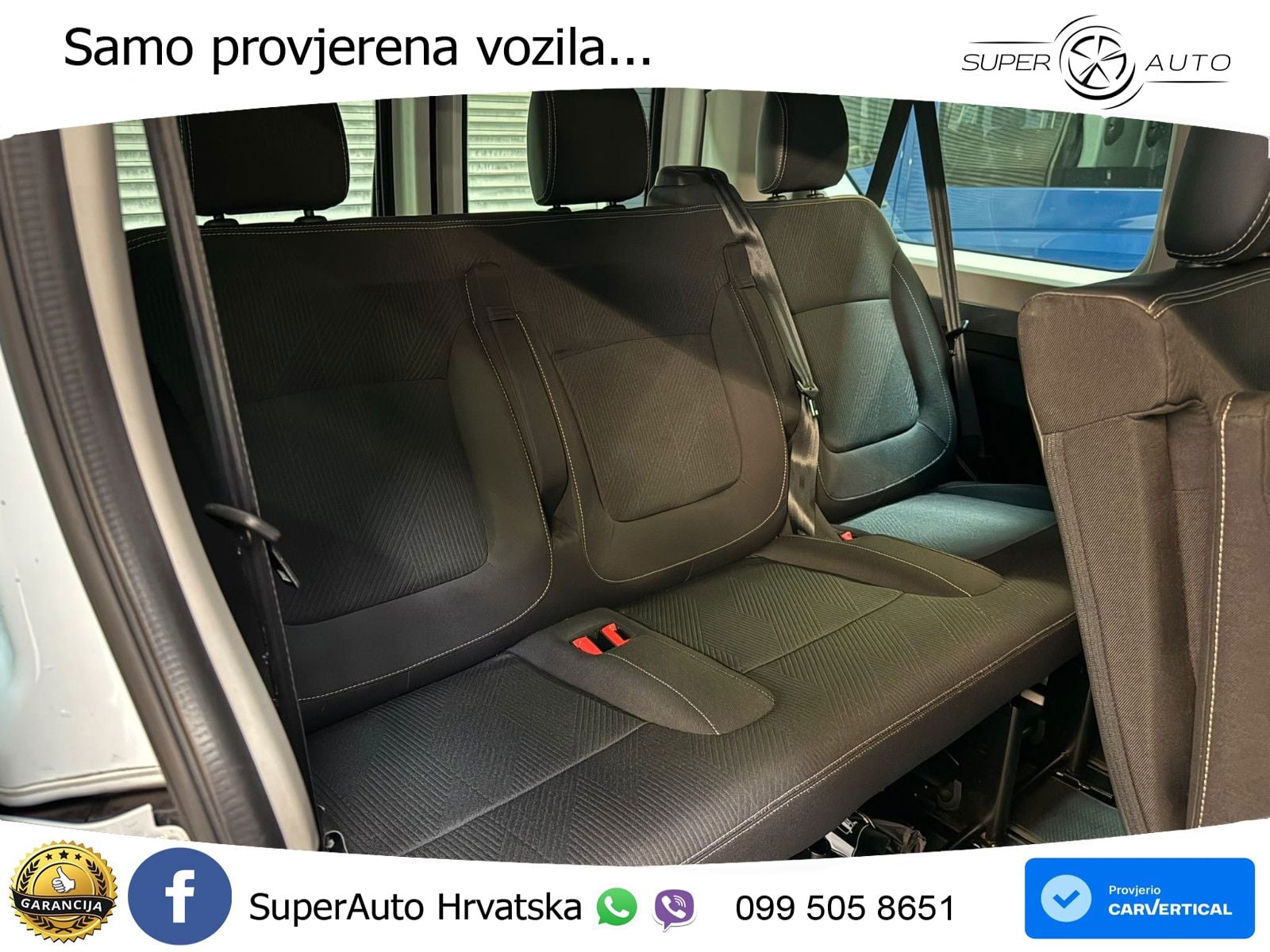 Renault Trafic Kombi L1H1 Life Style 8 Sitze AC LED PDC 110 KS