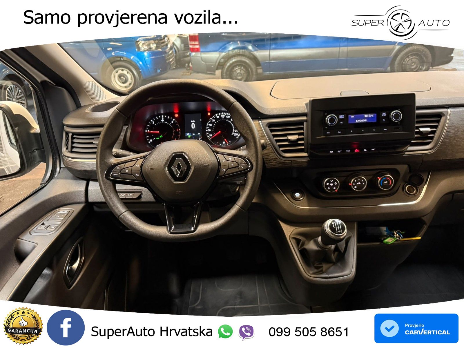 Renault Trafic Kombi L1H1 Life Style 8 Sitze AC LED PDC 110 KS