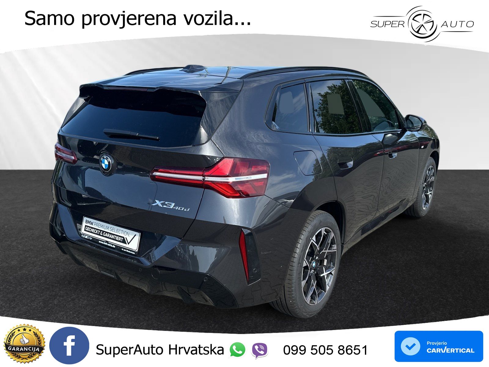 BMW X3 40d xDrive Steptronic LED+GR SJED+ACC