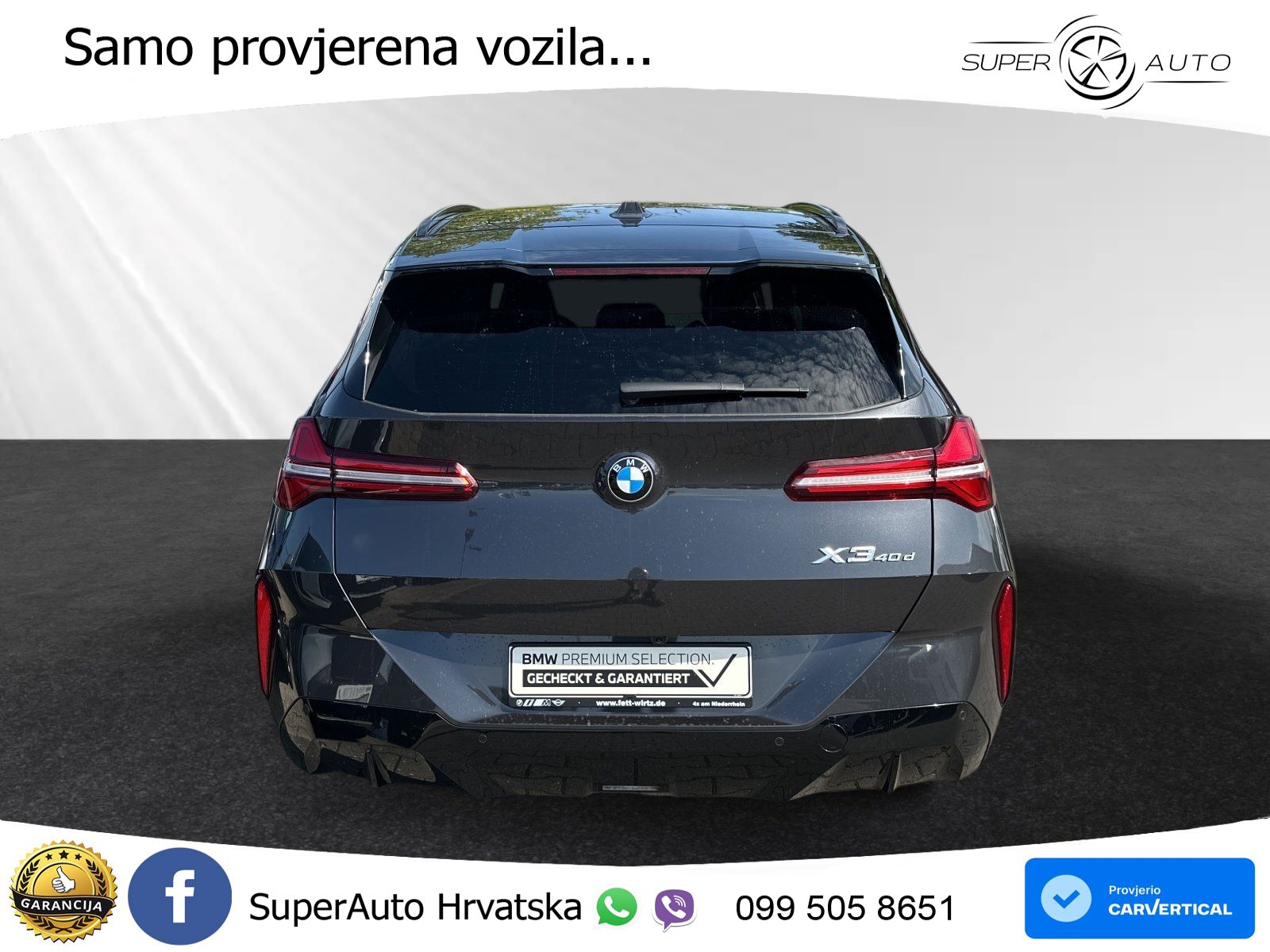 BMW X3 40d xDrive Steptronic LED+GR SJED+ACC