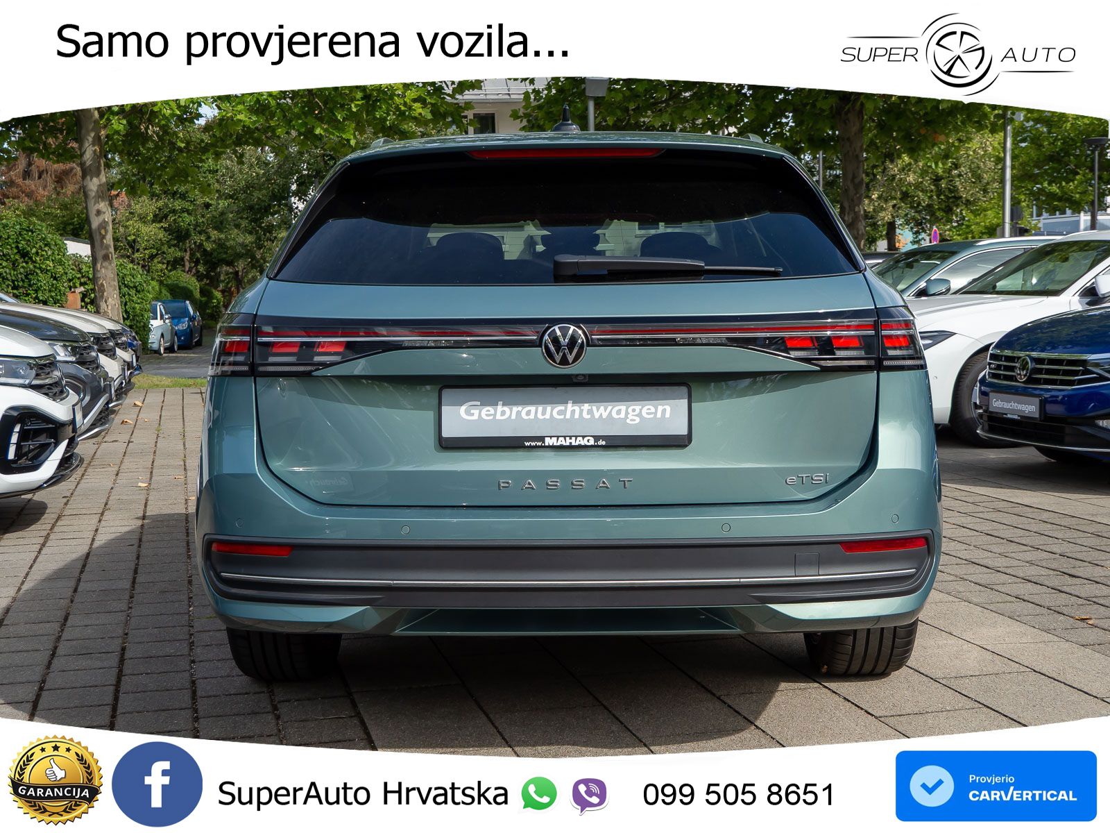 Volkswagen Passat Variant 1.5 eTSI (150 KS) DSG Business LED+GR SJED+ACC