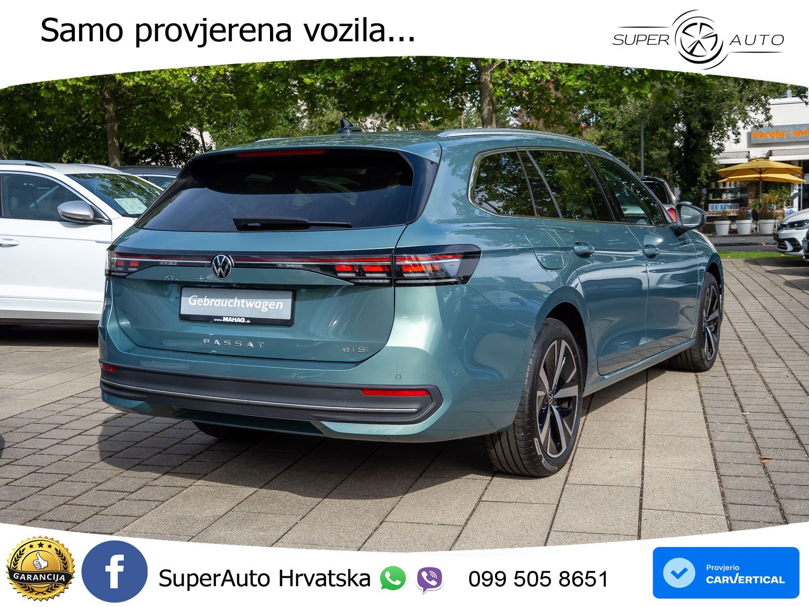 Volkswagen Passat Variant 1.5 eTSI (150 KS) DSG Business LED+GR SJED+ACC