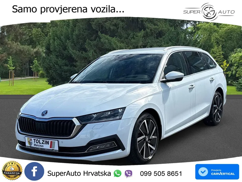 Škoda Octavia Combi 2.0 TDI (150 KS) DSG LED+GR SJED+ACC