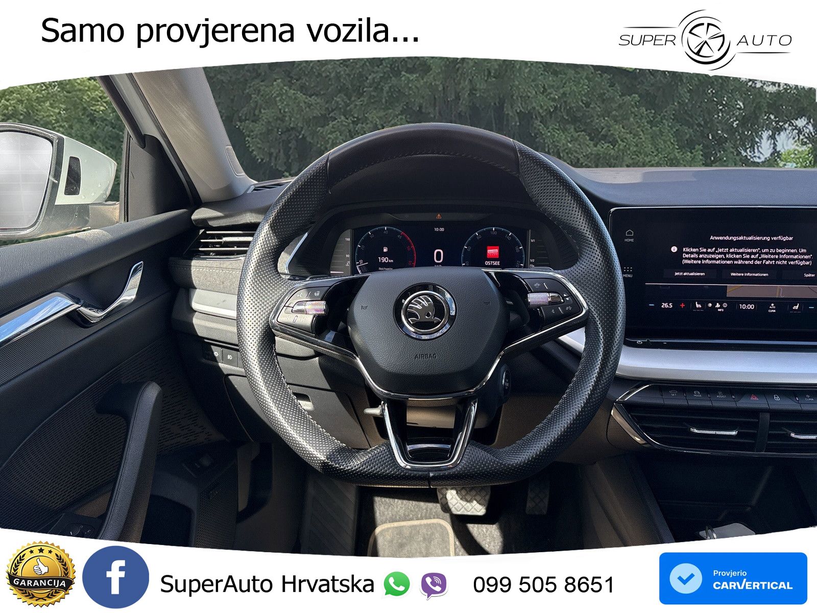 Škoda Octavia Combi 2.0 TDI (150 KS) DSG LED+GR SJED+ACC