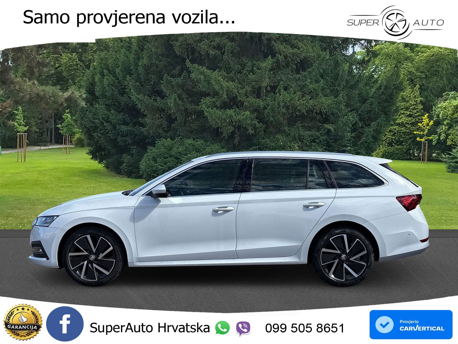 Škoda Octavia Combi 2.0 TDI (150 KS) DSG LED+GR SJED+ACC