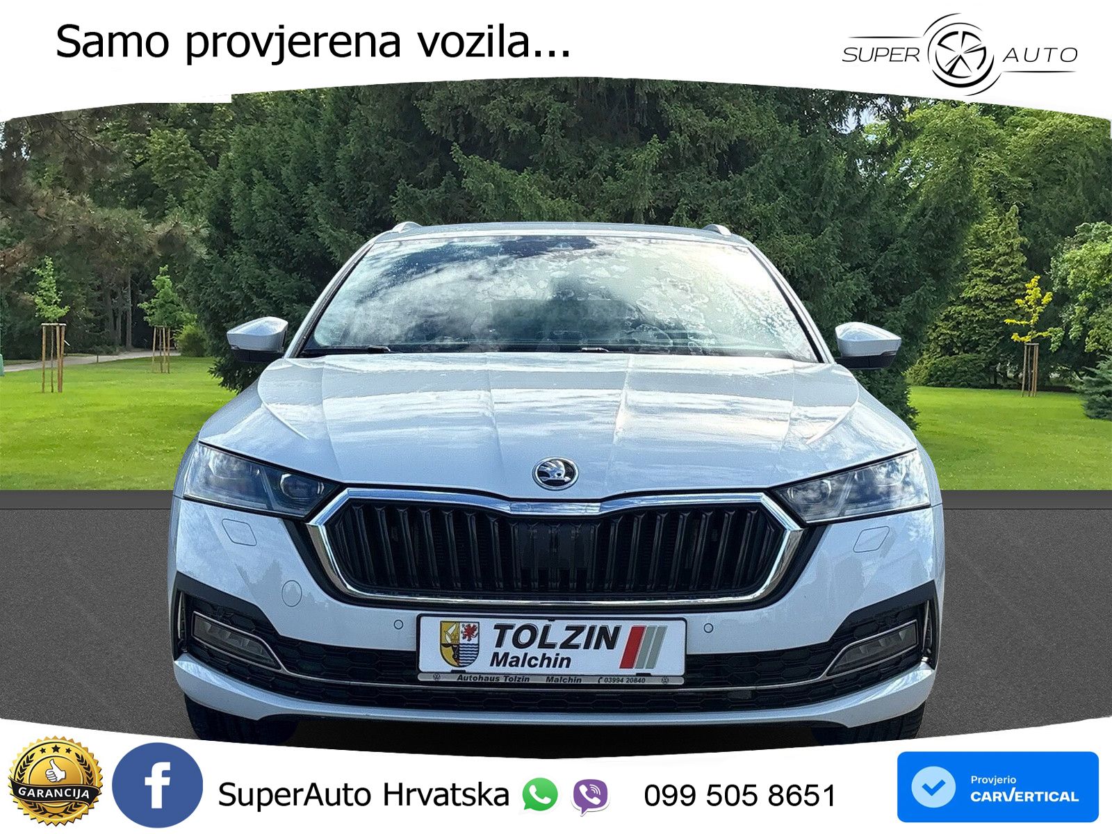 Škoda Octavia Combi 2.0 TDI (150 KS) DSG LED+GR SJED+ACC