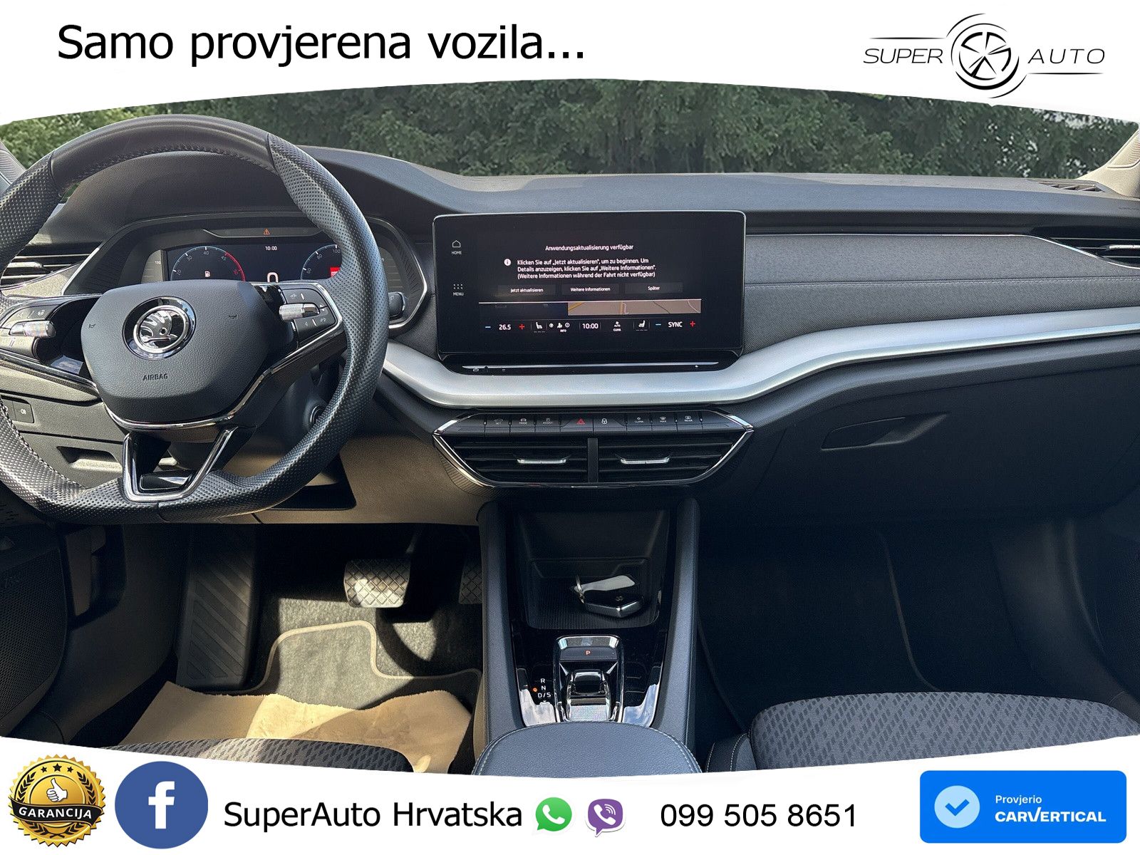 Škoda Octavia Combi 2.0 TDI (150 KS) DSG LED+GR SJED+ACC