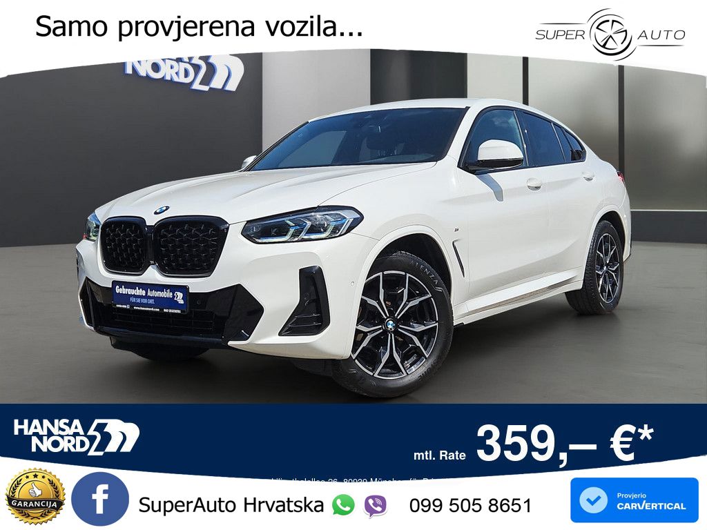 BMW X4 20d (190 KS) xDrive Steptronic M Sport