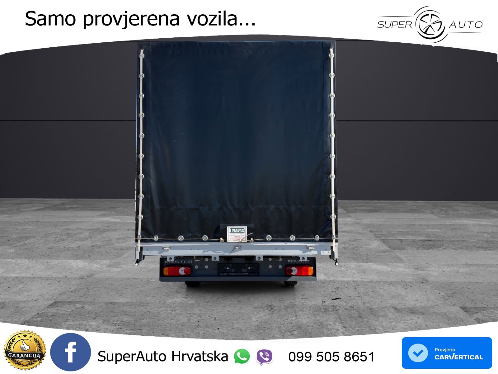 Renault Master Schiebeplane Schlafkabine Automatik 170 KS