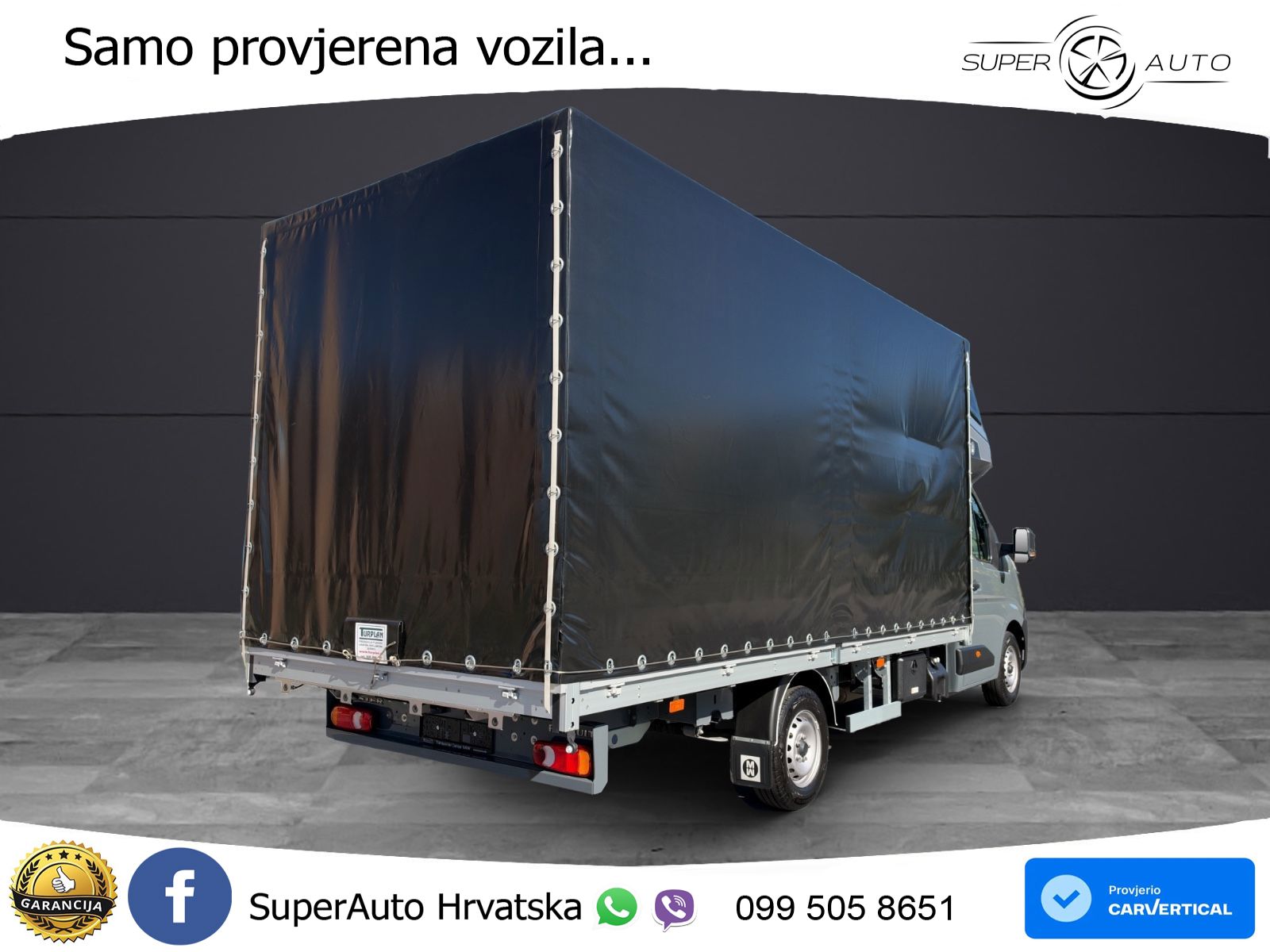 Renault Master Schiebeplane Schlafkabine Automatik 170 KS