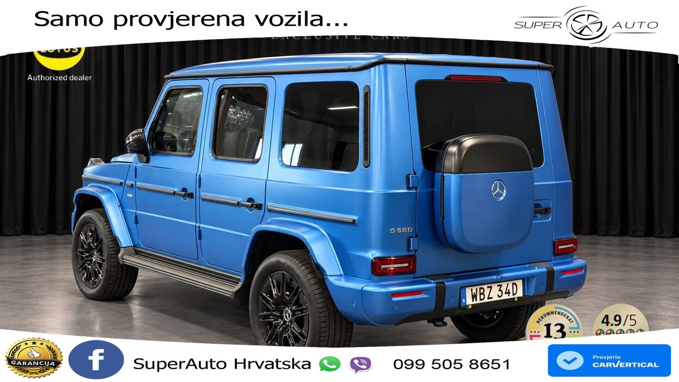 Mercedes G 580 EQ Long 116 kWh (587 KS) 4MATIC Edition One