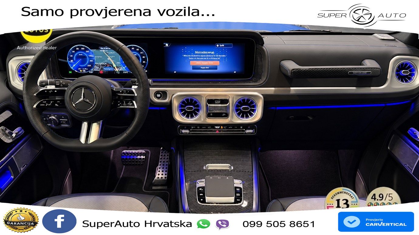 Mercedes G 580 EQ Long 116 kWh (587 KS) 4MATIC Edition One