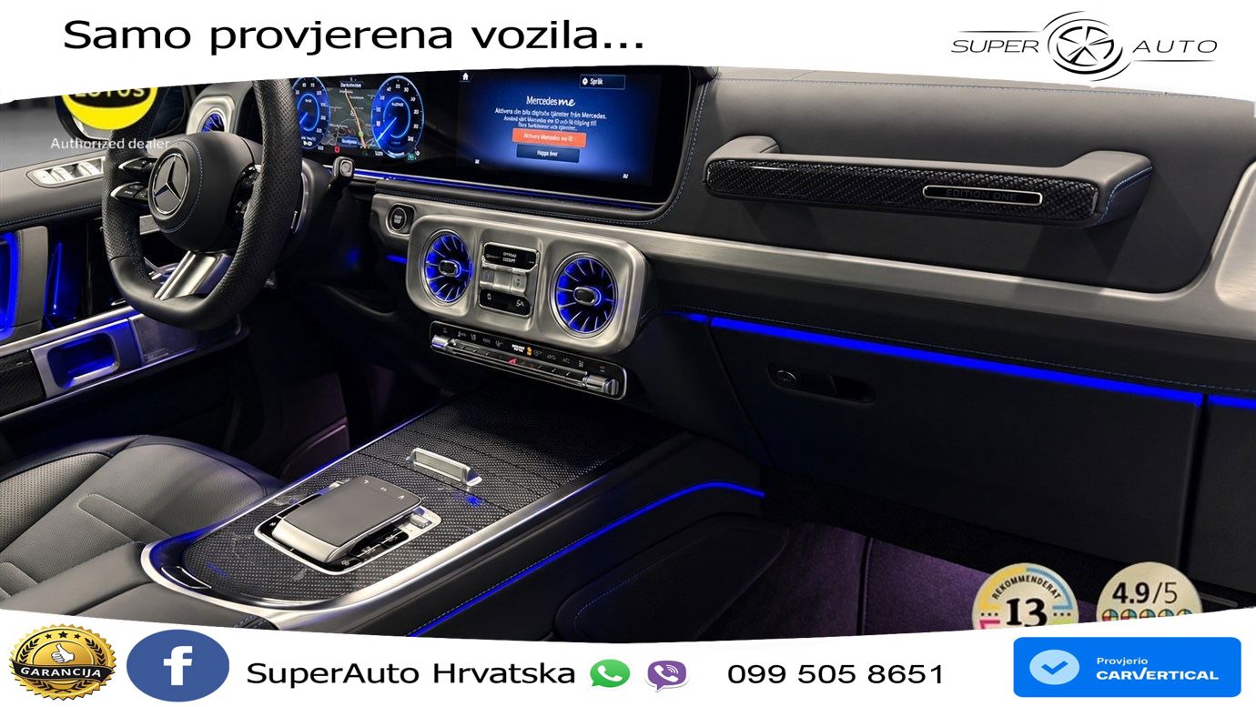 Mercedes G 580 EQ Long 116 kWh (587 KS) 4MATIC Edition One