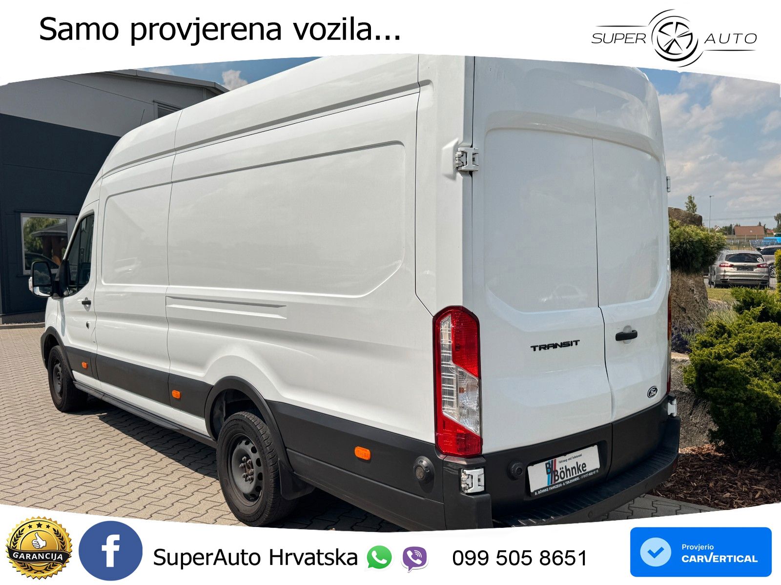 Ford Transit Kasten 350 L4H3 Trend LANG HOCH KAMERA 131 KS