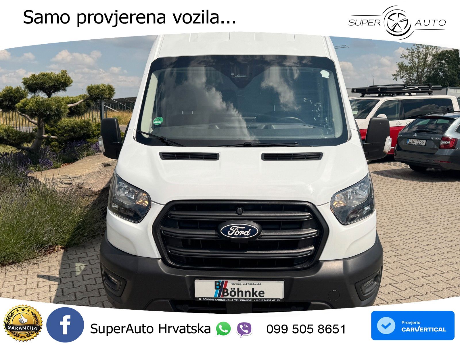 Ford Transit Kasten 350 L4H3 Trend LANG HOCH KAMERA 131 KS