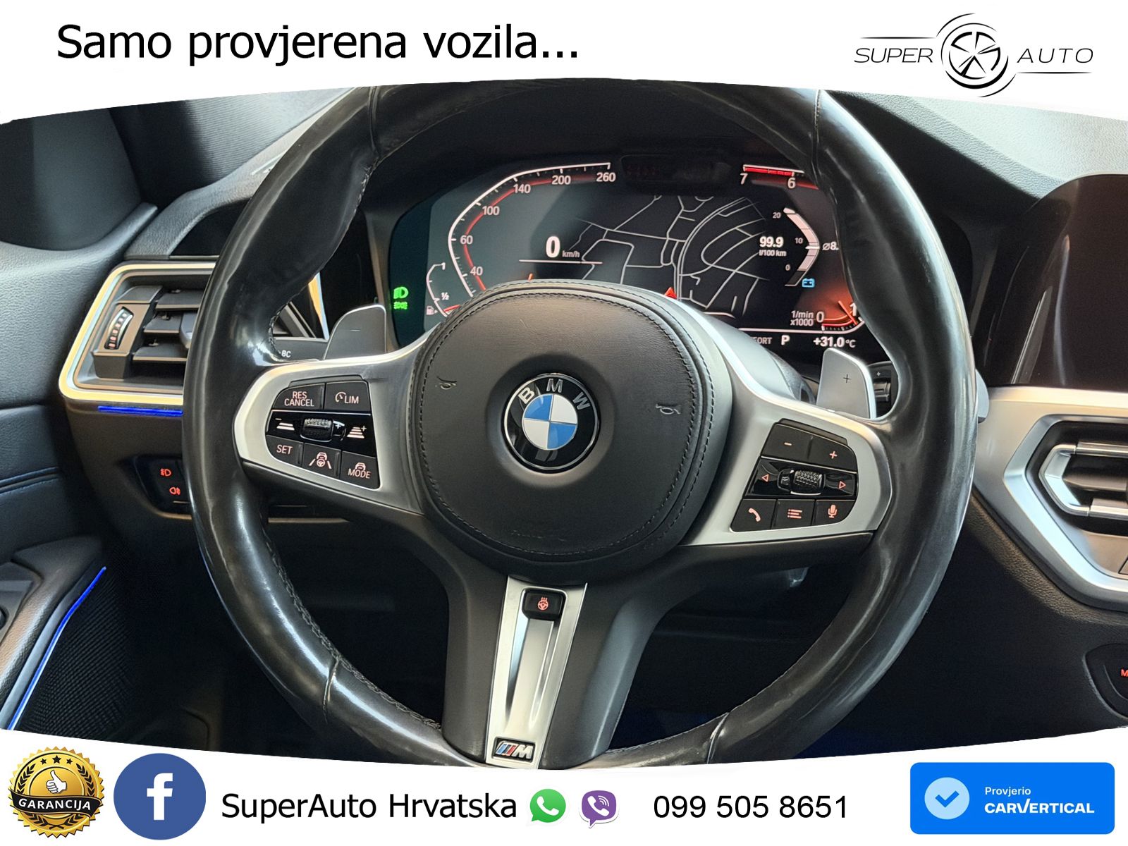 BMW 320i (184 KS) xDrive Steptronic M Sport LED+GR SJED+ACC