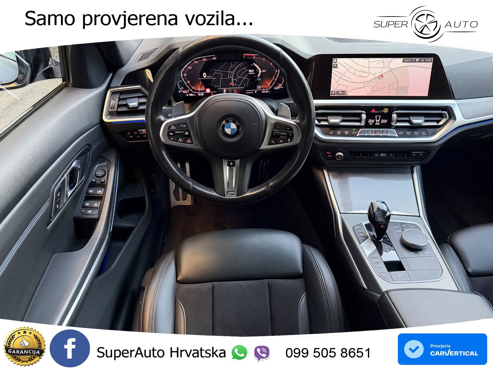 BMW 320i (184 KS) xDrive Steptronic M Sport LED+GR SJED+ACC