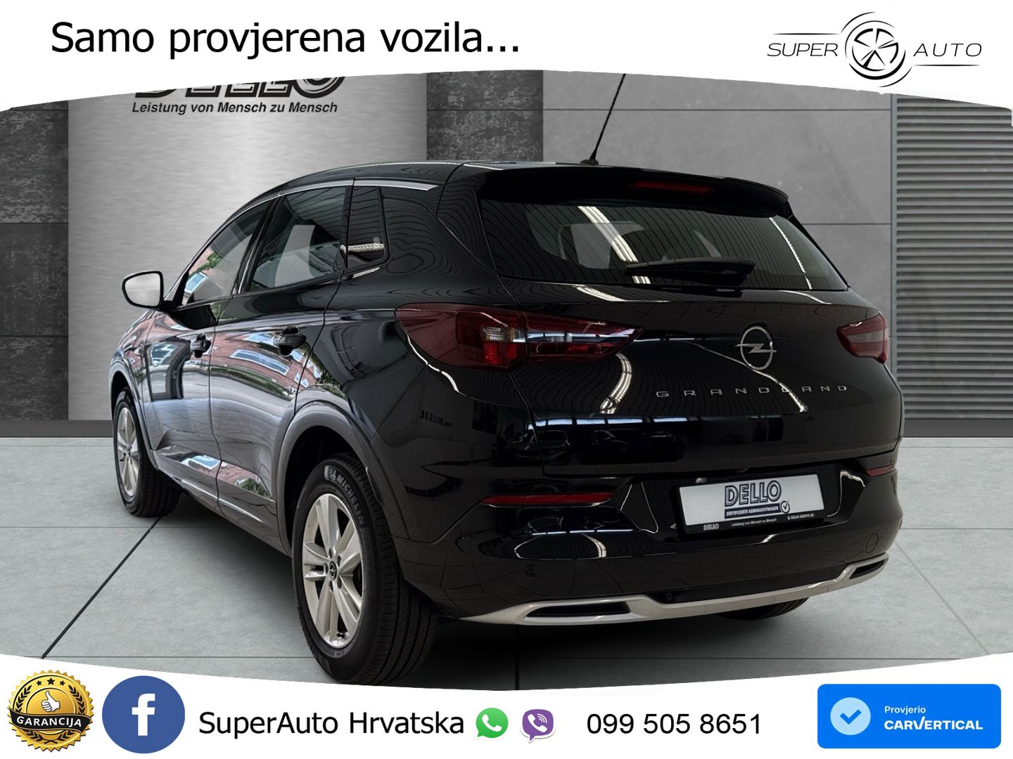 Opel Grandland 1.2i Turbo (130 KS) Automatic GS LED+GR SJED+ACC