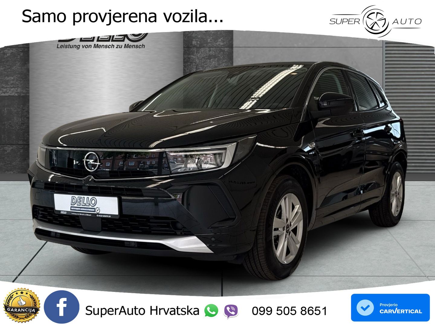 Opel Grandland 1.2i Turbo (130 KS) Automatic GS LED+GR SJED+ACC