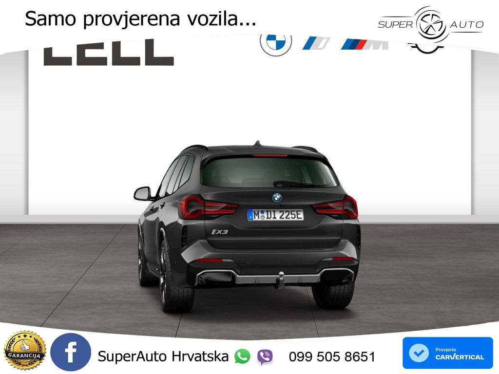 BMW iX3 80 kWh (286 KS) M Sport LED+GR SJED+ACC