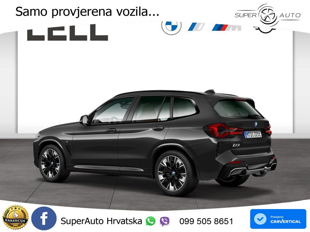 BMW iX3 80 kWh (286 KS) M Sport LED+GR SJED+ACC