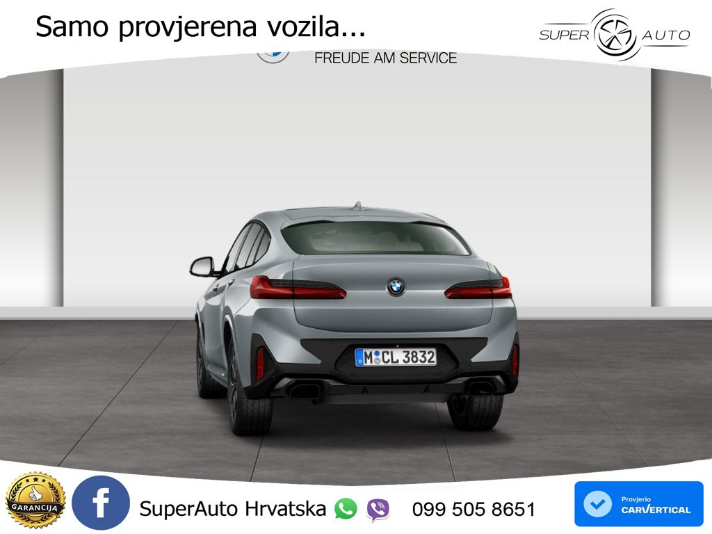 BMW X4 20d (190 KS) xDrive Steptronic M Sport LED+GR SJED+ACC